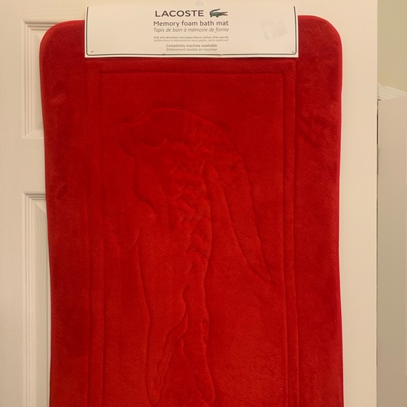 lacoste bath rug